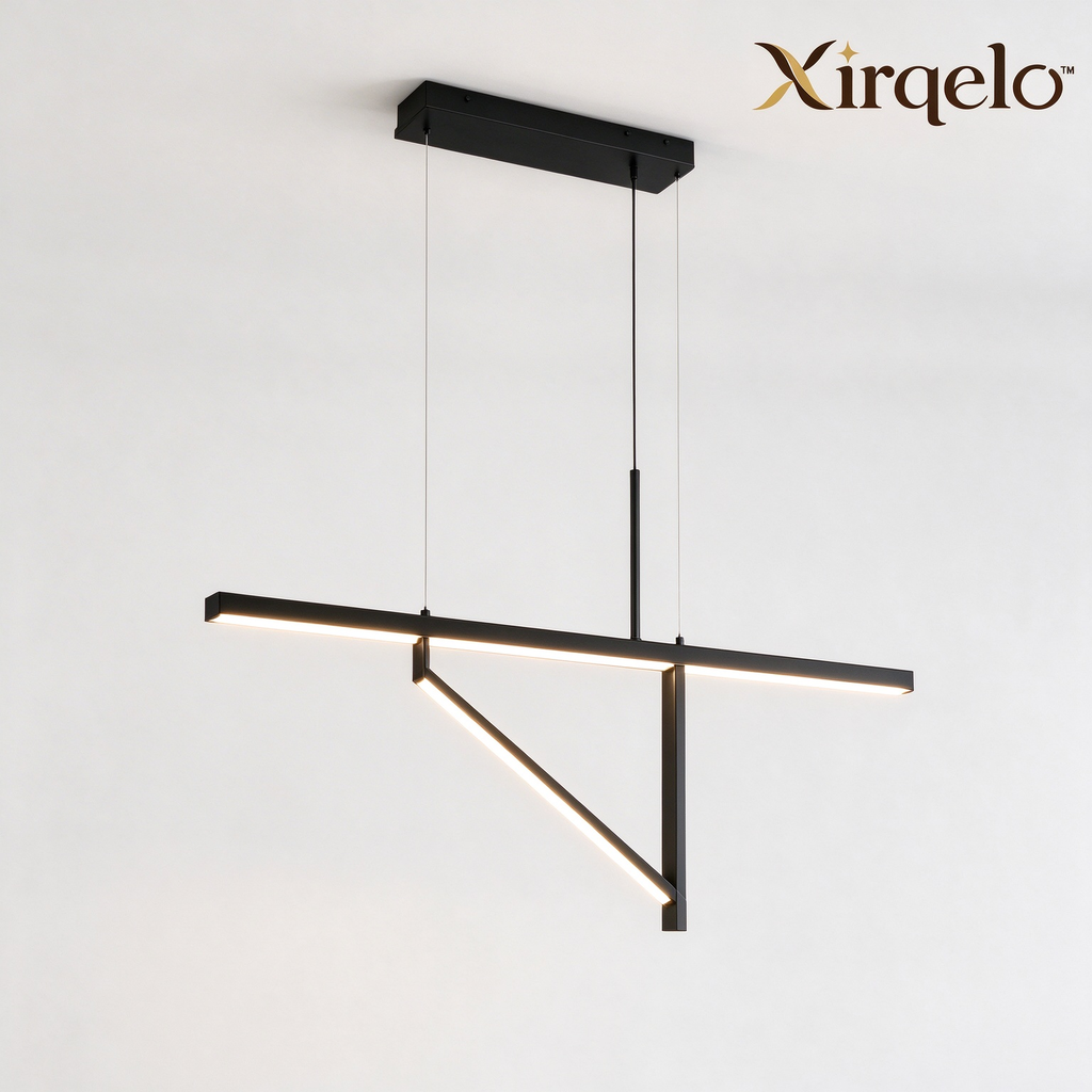 𝑿𝒊𝒓𝒒𝒆𝒍𝒐™ Geometric Linear LED Pendant Light