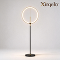 𝑿𝒊𝒓𝒒𝒆𝒍𝒐™ Modern LED Halo Ring Floor Lamp