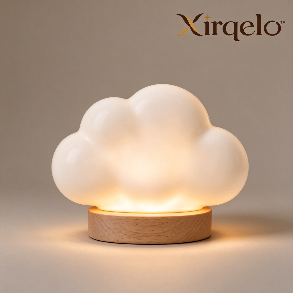 𝑿𝒊𝒓𝒒𝒆𝒍𝒐™ Rechargeable Cloud Night Light with Touch Control