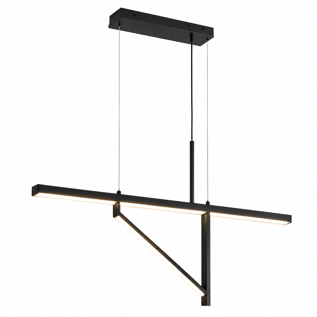 𝑿𝒊𝒓𝒒𝒆𝒍𝒐™ Geometric Linear LED Pendant Light